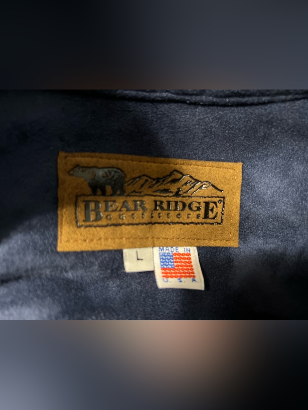 Vintage Bear Ridge Moose Pattern Jacket (NWOT)